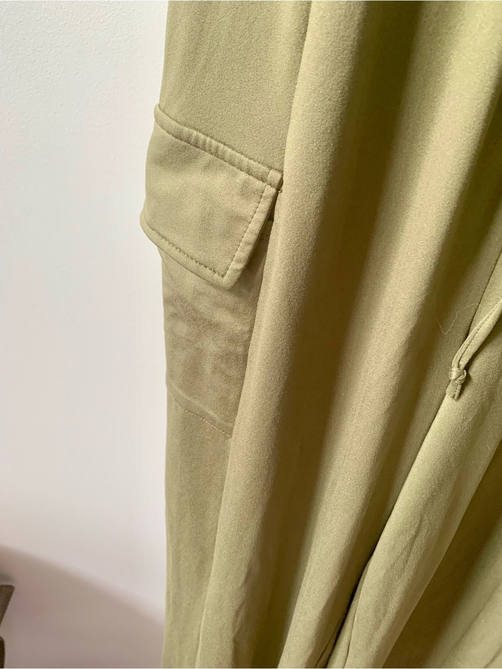 Almost Famous Olive Cargo Jumpsuit - Picture 5 of 10